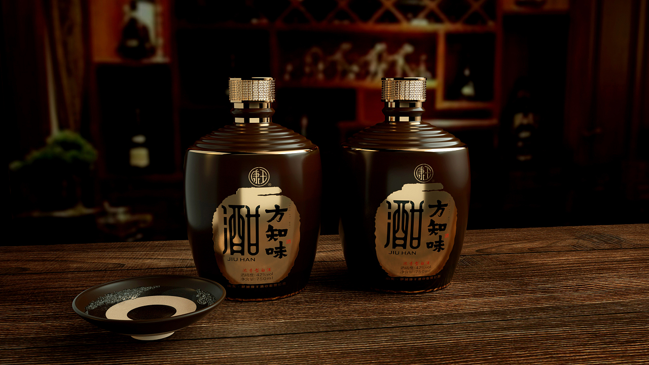 康王酒業【酒酣-方知味】包裝酒壇白酒酒瓶包裝設計|平面|包裝|產品包裝設計金贊