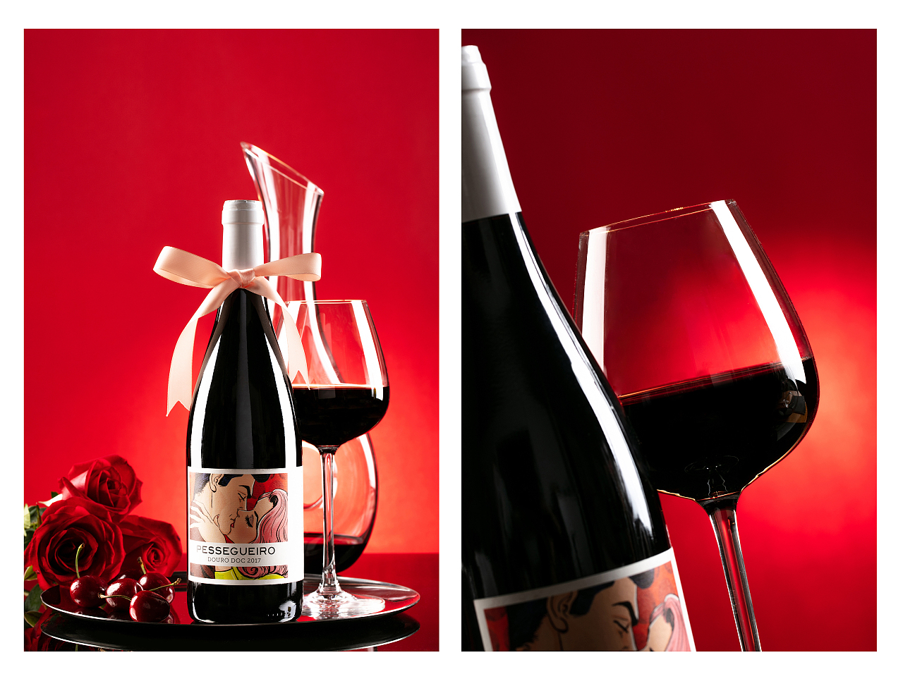 紅酒的產品攝影