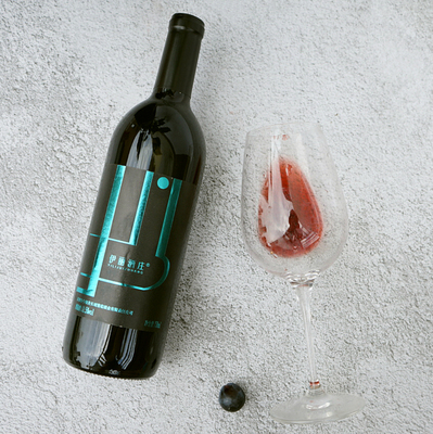 @李睿歆 紅酒主圖詳情頁產品拍攝葡萄酒赤.